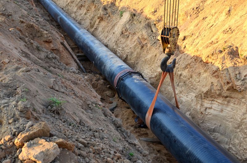 Commercial Gas Line Setup